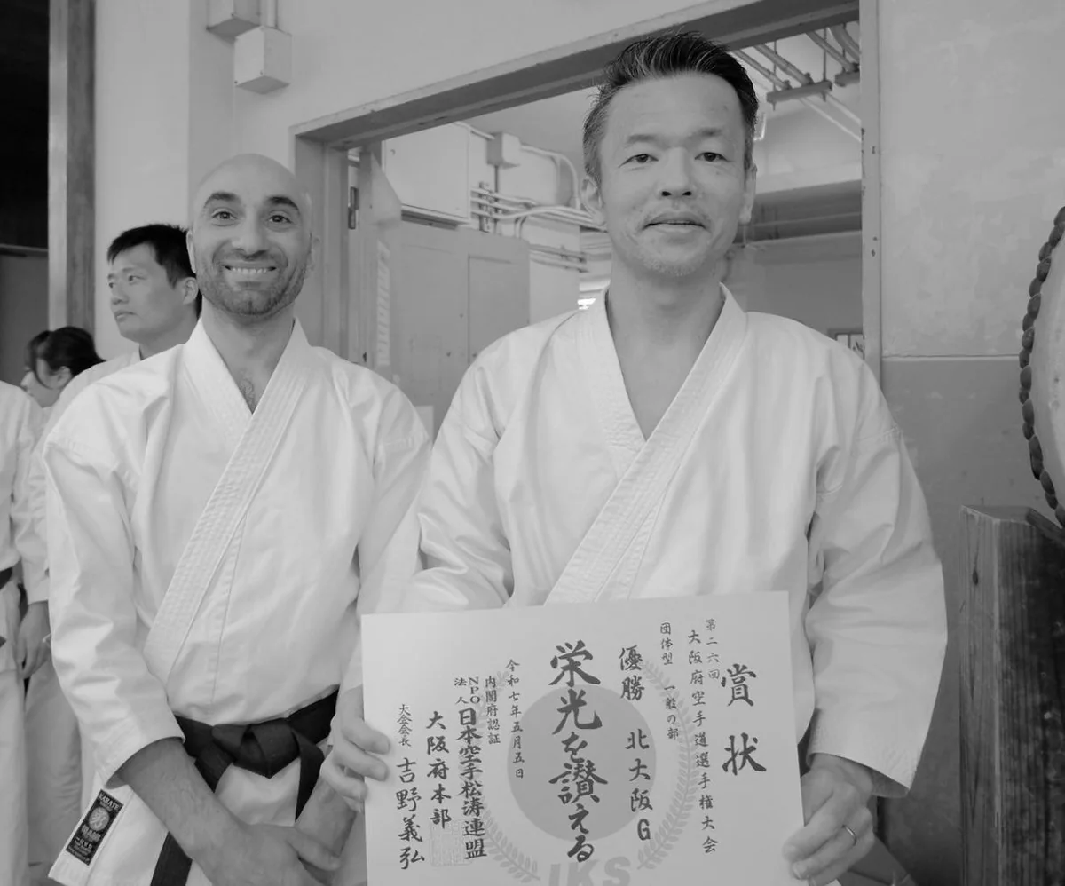 Incontro e riconoscimento — archivio fotografico del Dōjō Akira-Ito e SKI Sicilia